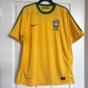 NWOT Nike Brazil Dri Fit T-Shirt